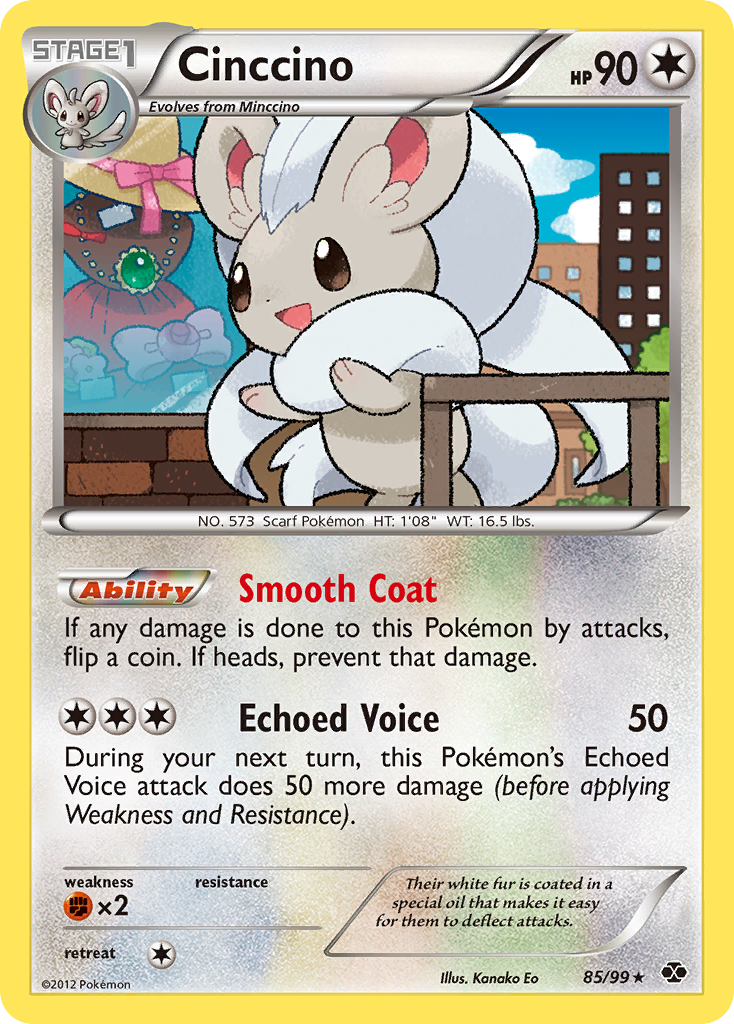 Cinccino (85/99) [Black & White: Next Destinies] | Pegasus Games WI