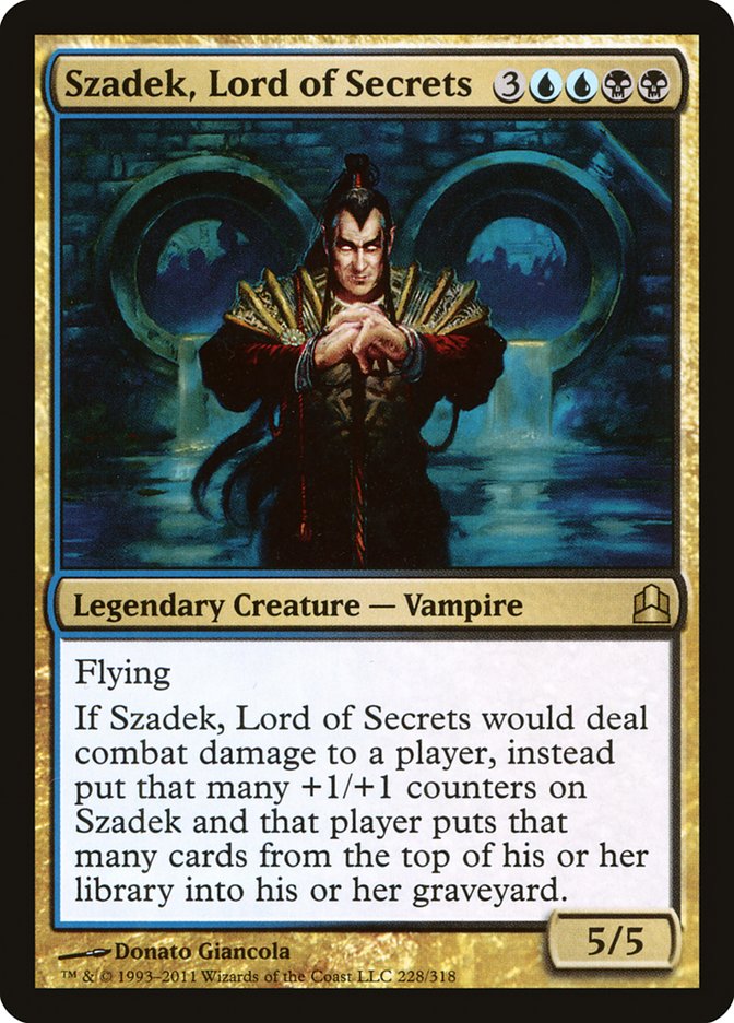 Szadek, Lord of Secrets [Commander 2011] | Pegasus Games WI