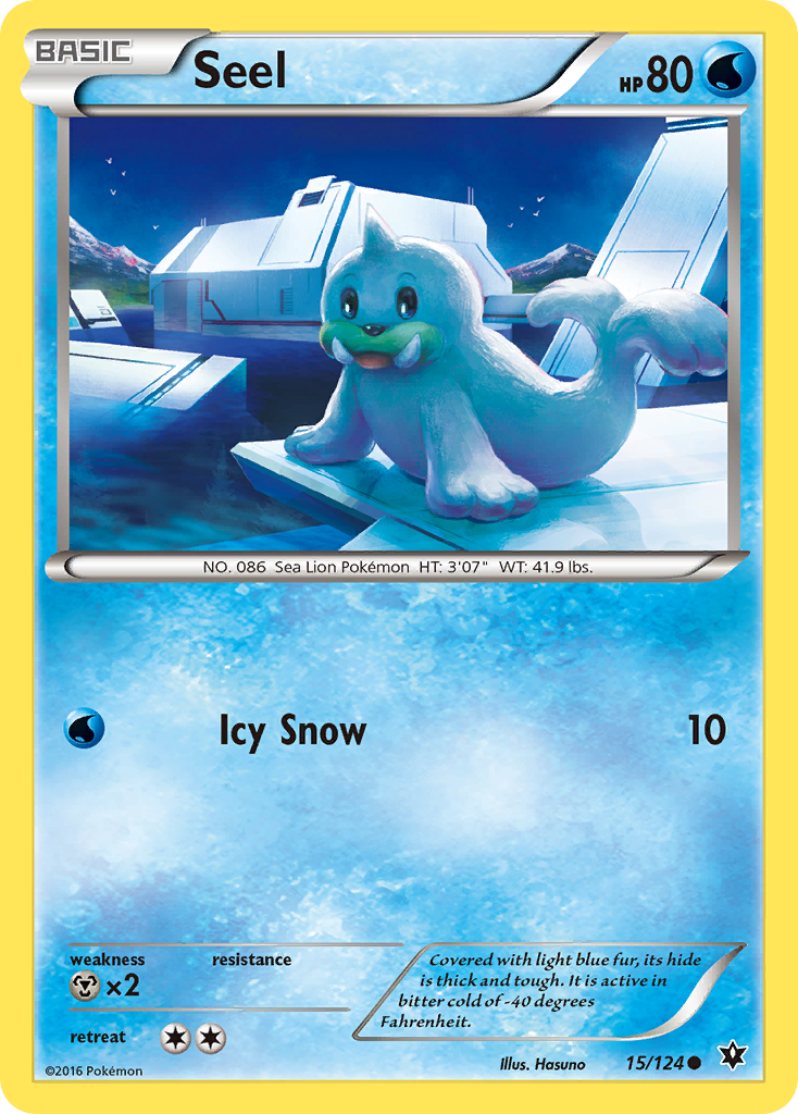 Seel (15/124) [XY: Fates Collide] | Pegasus Games WI