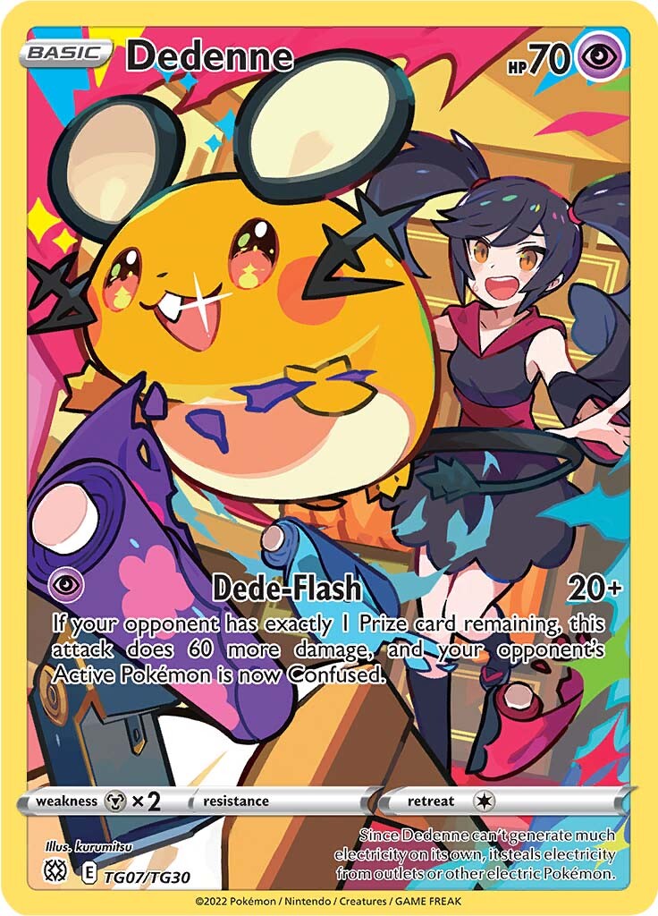 Dedenne (TG07/TG30) [Sword & Shield: Brilliant Stars] | Pegasus Games WI