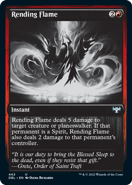 Rending Flame [Innistrad: Double Feature] | Pegasus Games WI