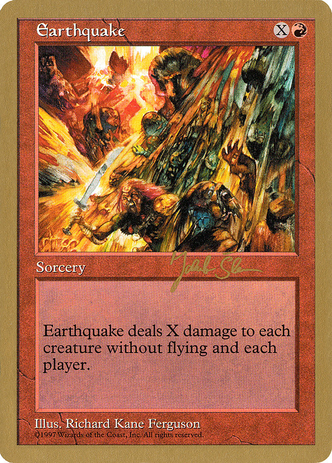 Earthquake (Jakub Slemr) [World Championship Decks 1997] | Pegasus Games WI