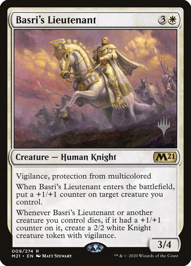 Basri's Lieutenant (Promo Pack) [Core Set 2021 Promos] | Pegasus Games WI