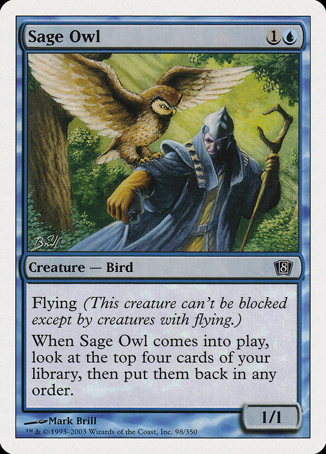 Sage Owl [Eighth Edition] | Pegasus Games WI