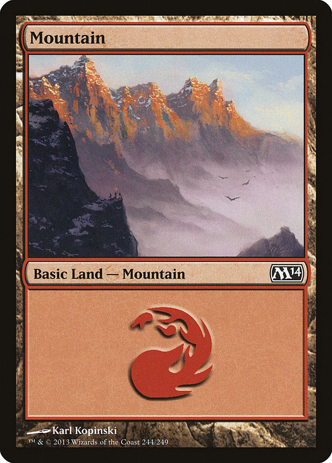 Mountain (244) [Magic 2014] | Pegasus Games WI