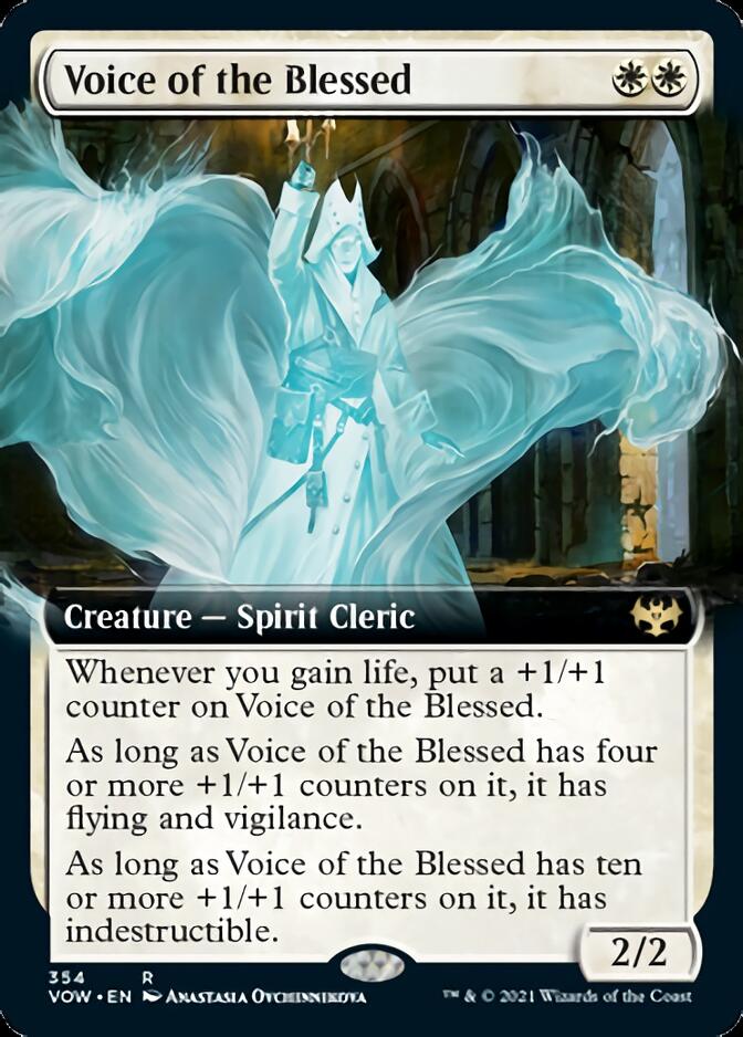 Voice of the Blessed (Extended Art) [Innistrad: Crimson Vow] | Pegasus Games WI