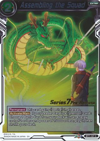 Assembling the Squad (Assault of the Saiyans) [BT7-107_PR] | Pegasus Games WI