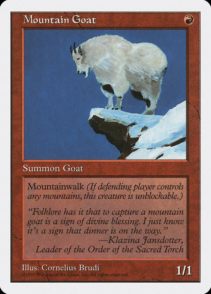 Mountain Goat [Fifth Edition] | Pegasus Games WI