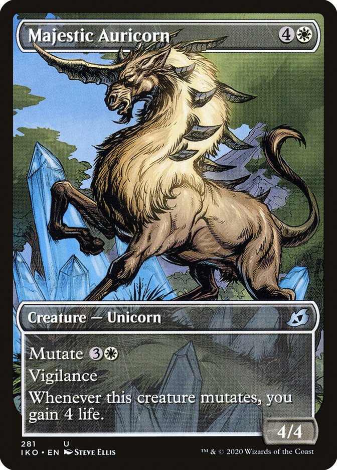 Majestic Auricorn (Showcase) [Ikoria: Lair of Behemoths] | Pegasus Games WI