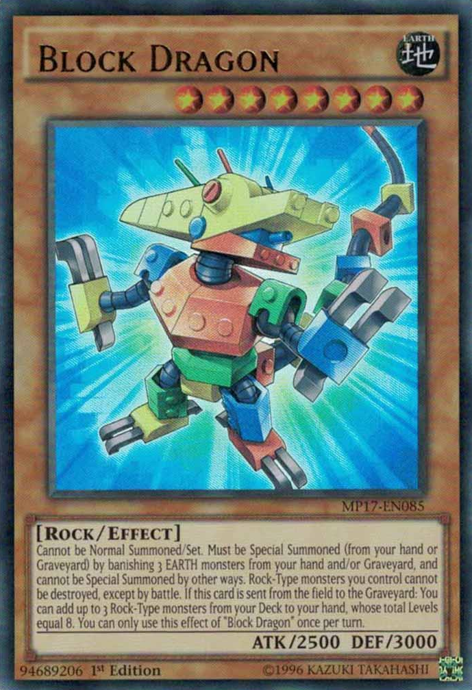 Block Dragon [MP17-EN085] Ultra Rare | Pegasus Games WI