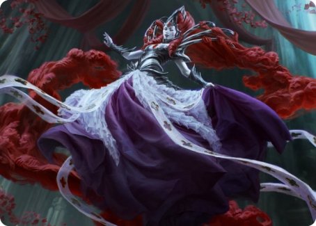 Olivia, Crimson Bride Art Card [Innistrad: Crimson Vow Art Series] | Pegasus Games WI