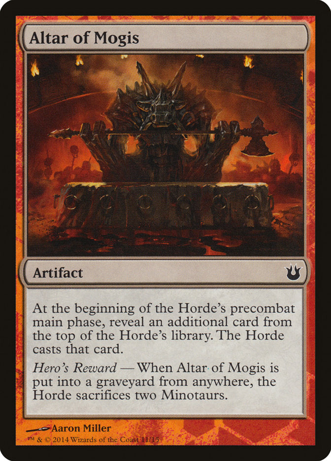 Altar of Mogis [Born of the Gods Battle the Horde] | Pegasus Games WI