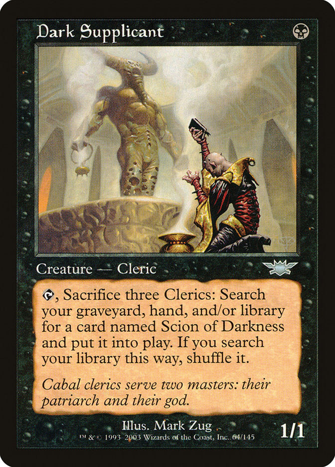 Dark Supplicant [Legions] | Pegasus Games WI