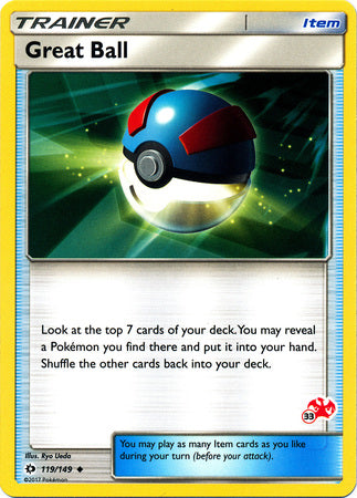 Great Ball (119/149) (Charizard Stamp #33) [Battle Academy 2020] | Pegasus Games WI