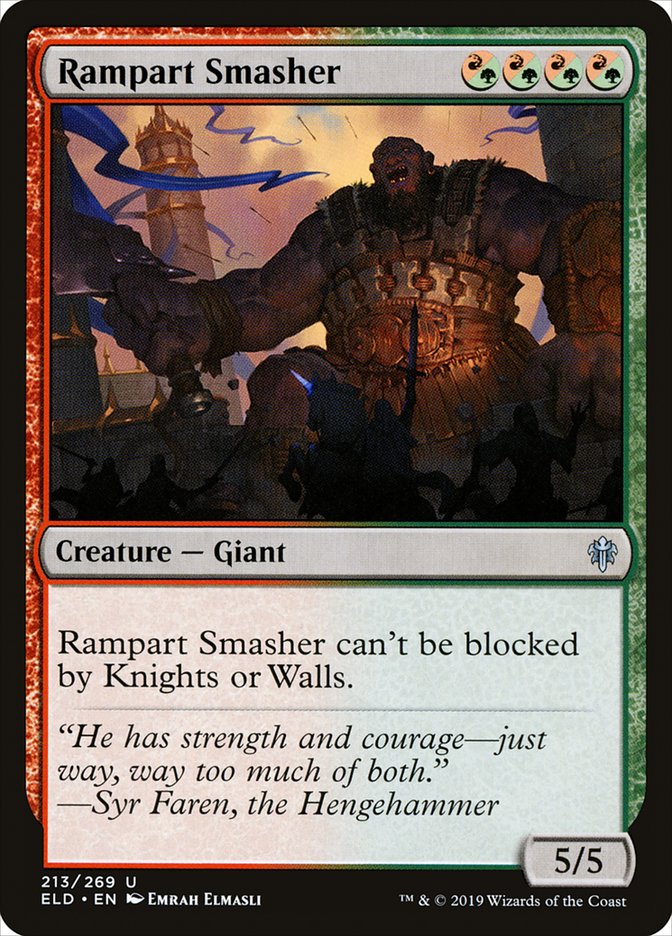 Rampart Smasher [Throne of Eldraine] | Pegasus Games WI