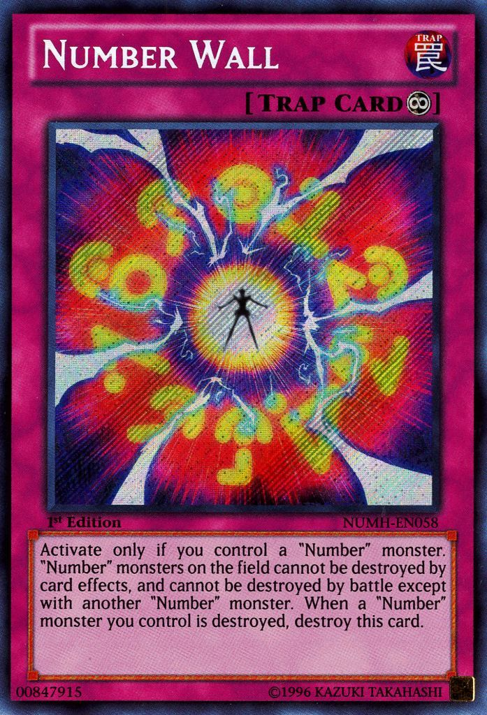 Number Wall [NUMH-EN058] Secret Rare | Pegasus Games WI