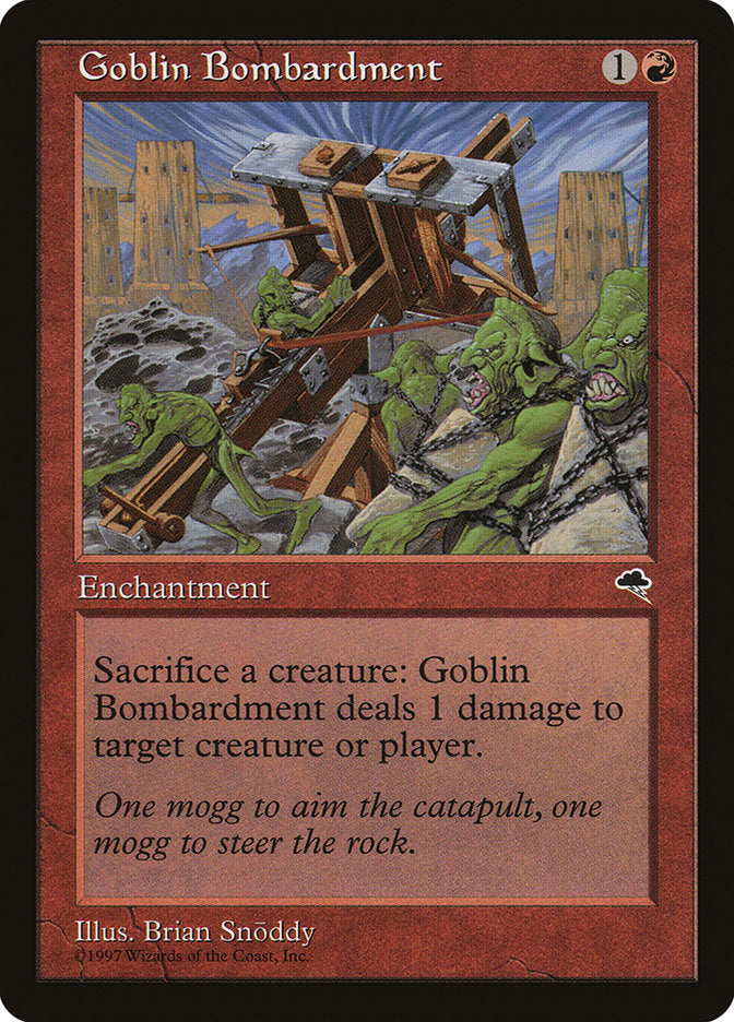 Goblin Bombardment [Tempest] | Pegasus Games WI