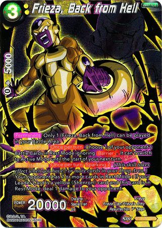 Frieza, Back from Hell (SPR) (BT5-091) [Miraculous Revival] | Pegasus Games WI