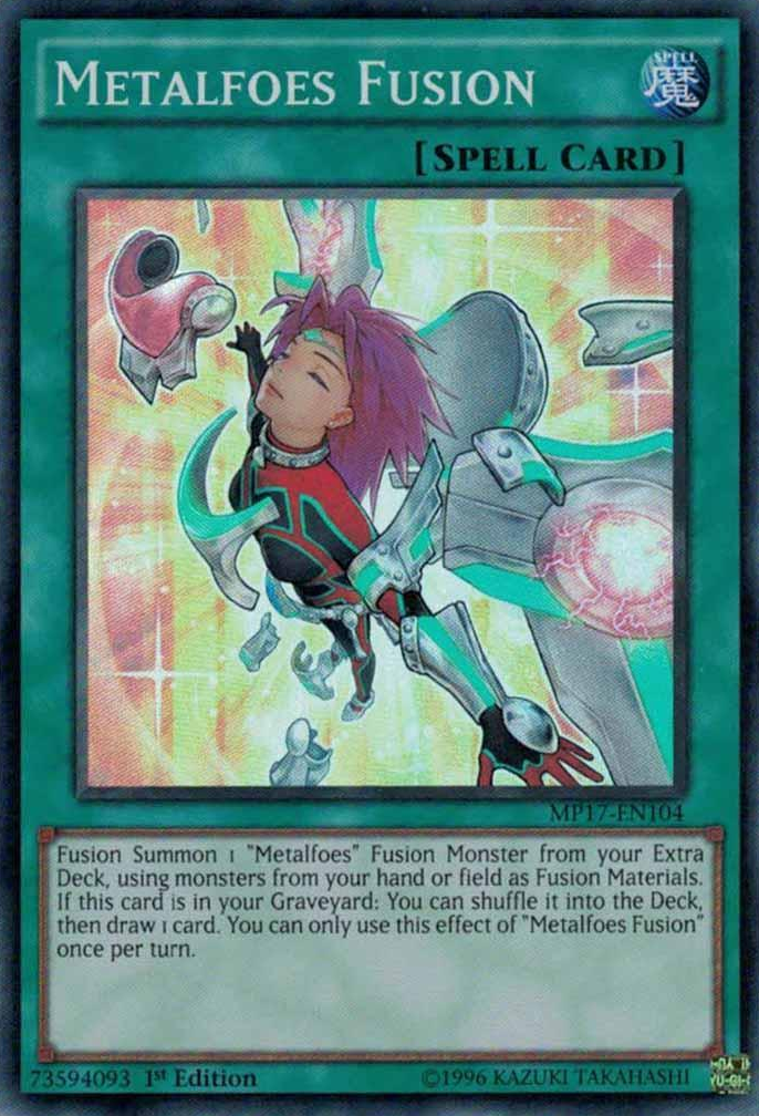 Metalfoes Fusion [MP17-EN104] Super Rare | Pegasus Games WI