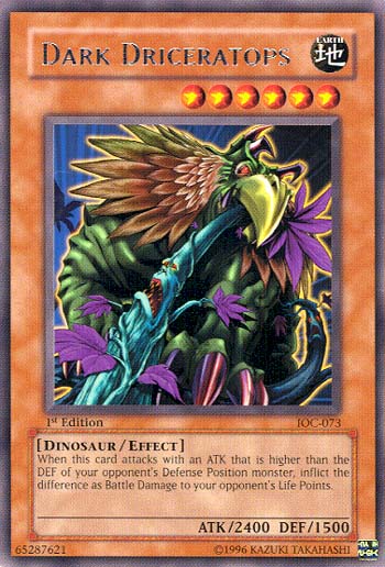 Dark Driceratops [IOC-073] Rare | Pegasus Games WI