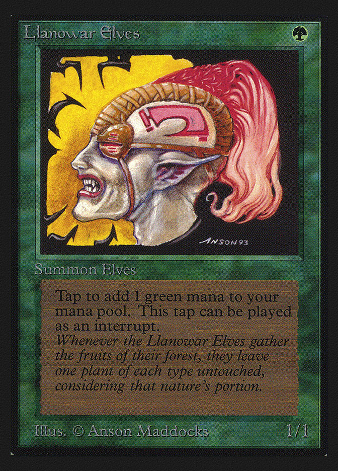 Llanowar Elves [International Collectors' Edition] | Pegasus Games WI