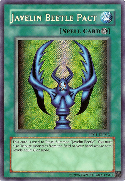 Javelin Beetle Pact [PP01-EN012] Secret Rare | Pegasus Games WI