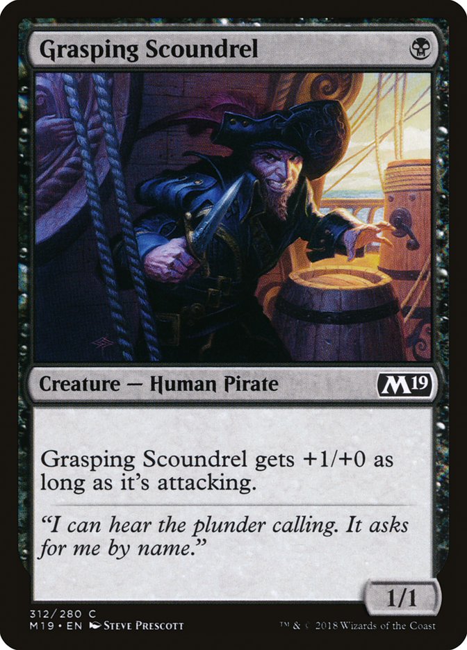 Grasping Scoundrel [Core Set 2019] | Pegasus Games WI