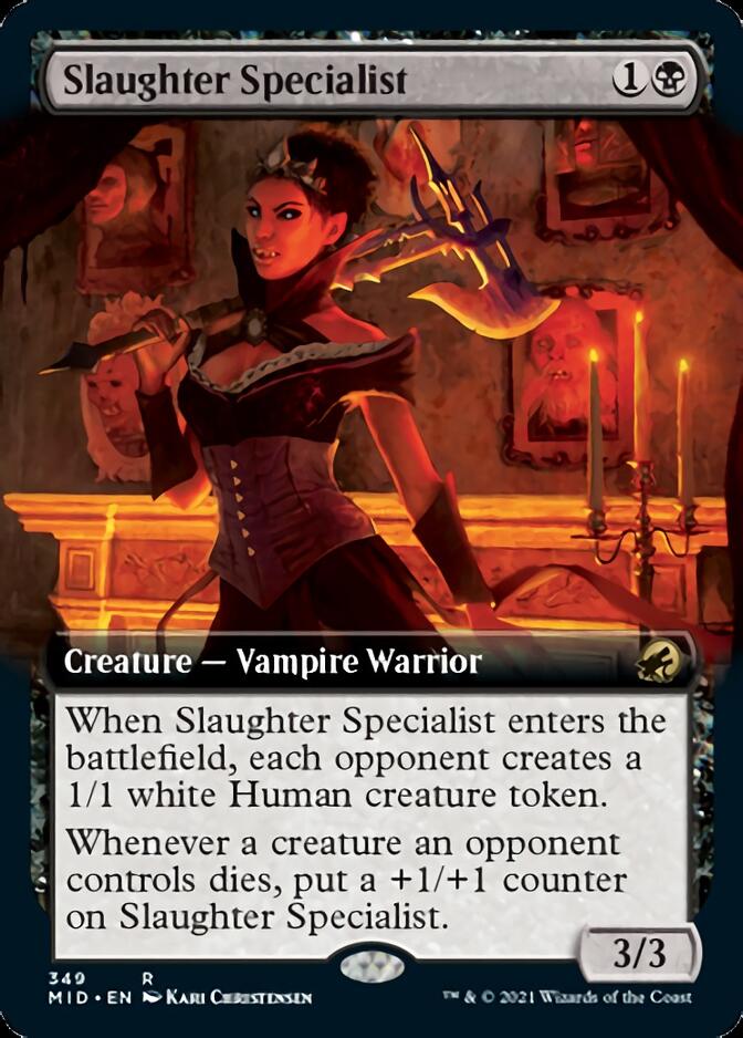 Slaughter Specialist (Extended Art) [Innistrad: Midnight Hunt] | Pegasus Games WI