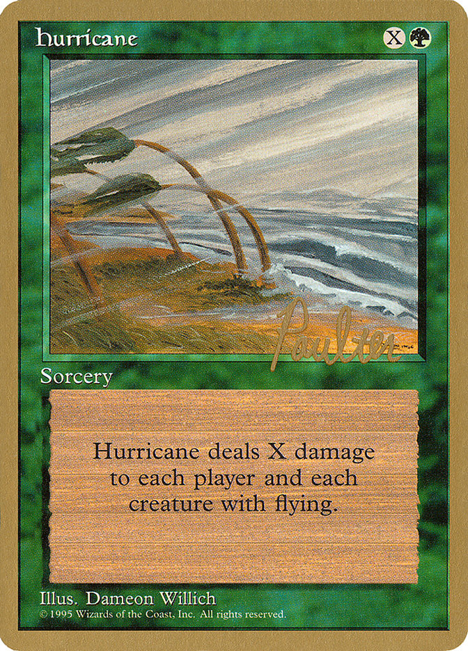 Hurricane (Preston Poulter) [Pro Tour Collector Set] | Pegasus Games WI
