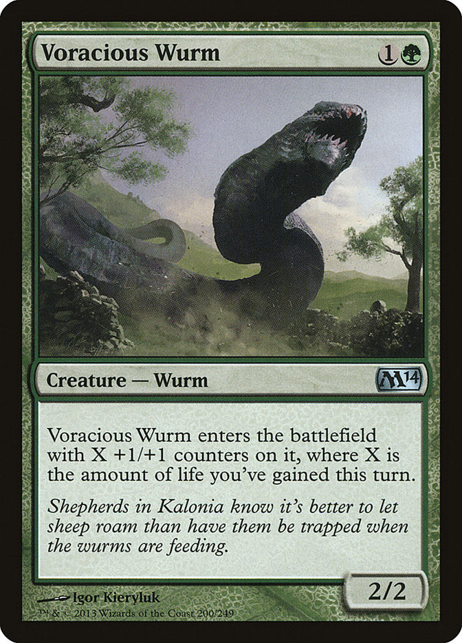 Voracious Wurm [Magic 2014] | Pegasus Games WI