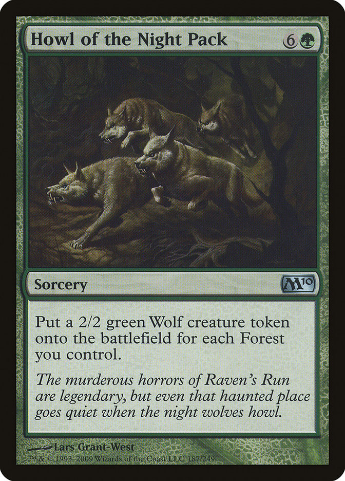 Howl of the Night Pack [Magic 2010] | Pegasus Games WI