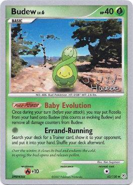 Budew (43/130) (Flyvees - Jun Hasebe) [World Championships 2007] | Pegasus Games WI