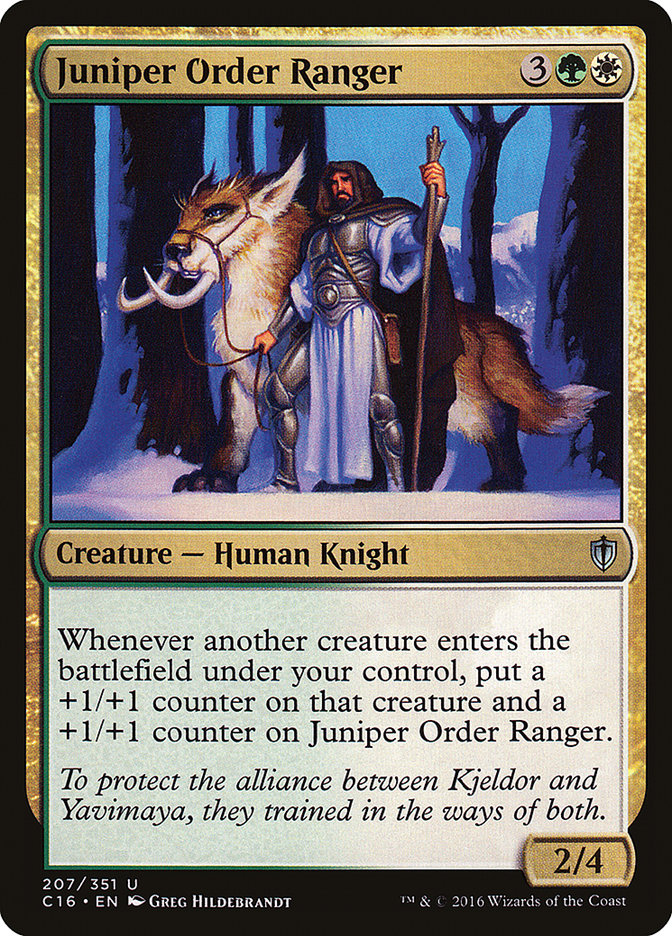 Juniper Order Ranger [Commander 2016] | Pegasus Games WI