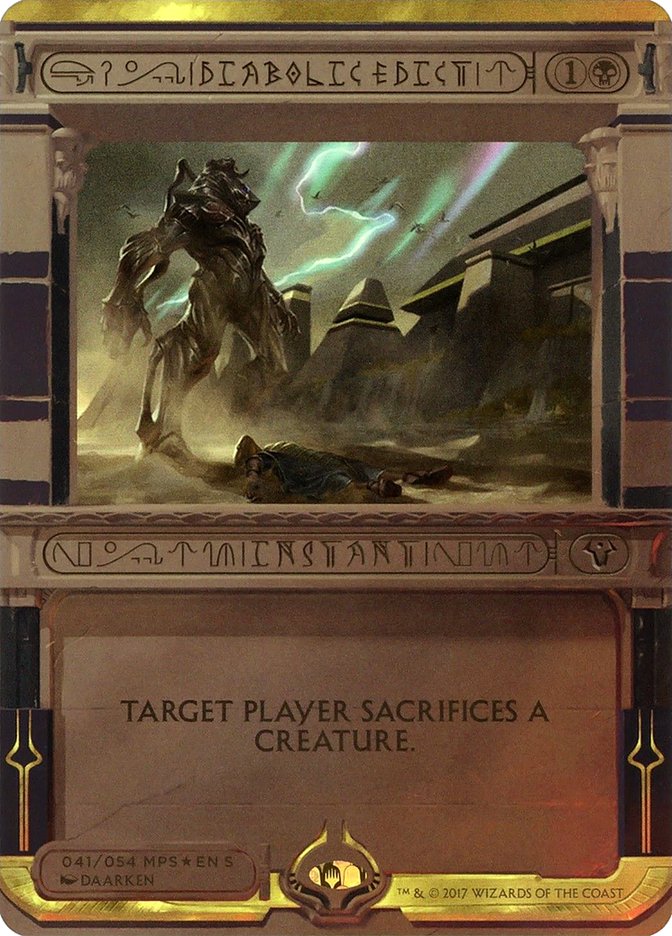 Diabolic Edict (Invocation) [Amonkhet Invocations] | Pegasus Games WI