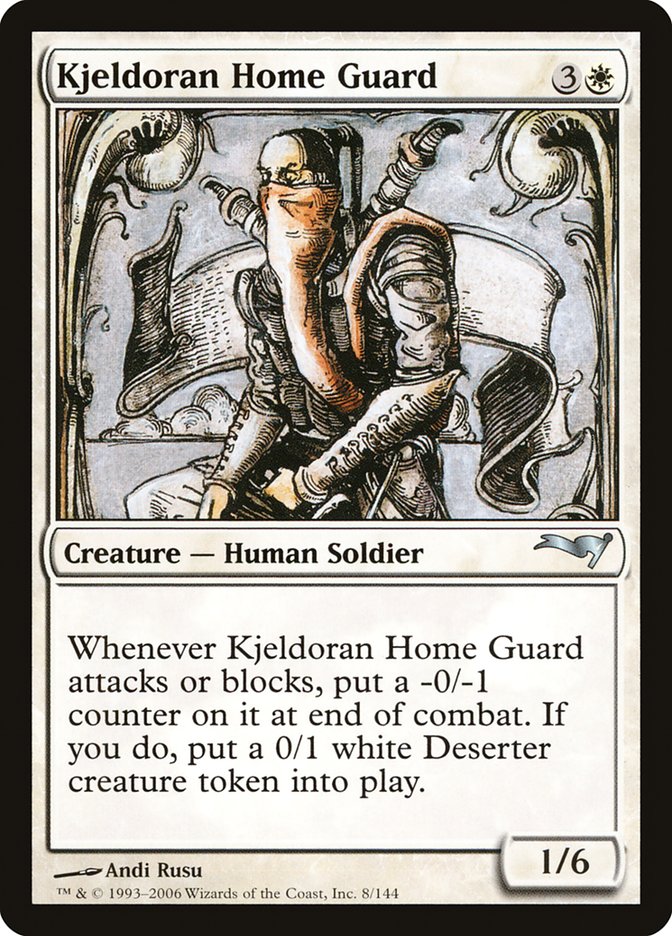 Kjeldoran Home Guard [Coldsnap Theme Decks] | Pegasus Games WI