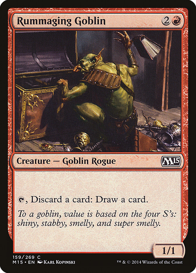 Rummaging Goblin [Magic 2015] | Pegasus Games WI