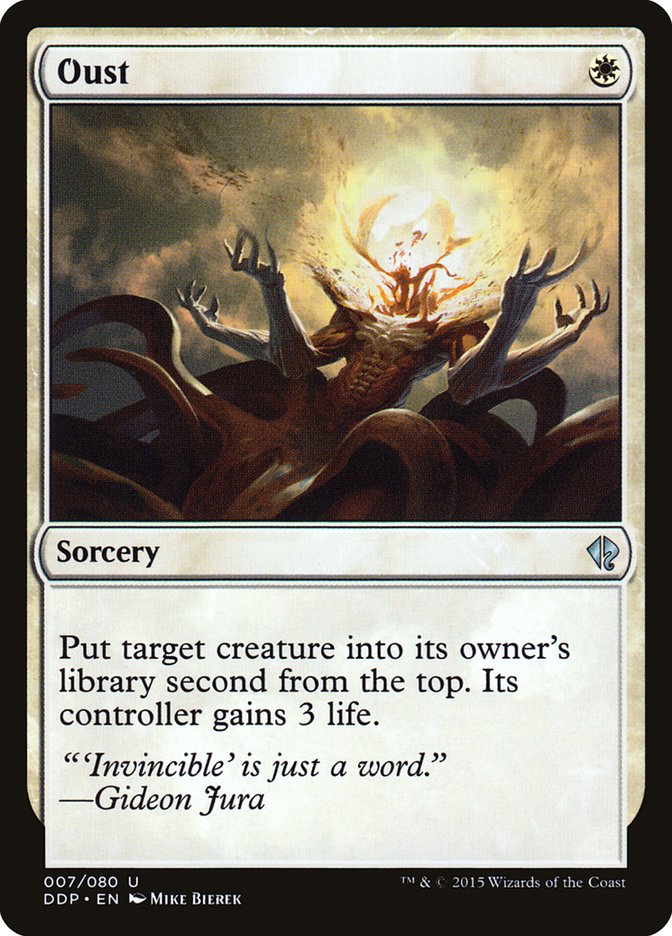 Oust [Duel Decks: Zendikar vs. Eldrazi] | Pegasus Games WI