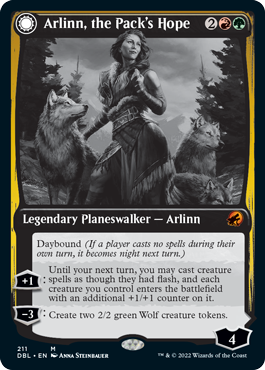 Arlinn, the Pack's Hope // Arlinn, the Moon's Fury [Innistrad: Double Feature] | Pegasus Games WI