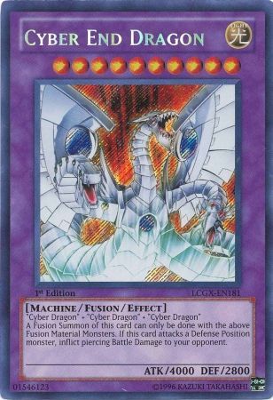 Cyber End Dragon [LCGX-EN181] Secret Rare | Pegasus Games WI