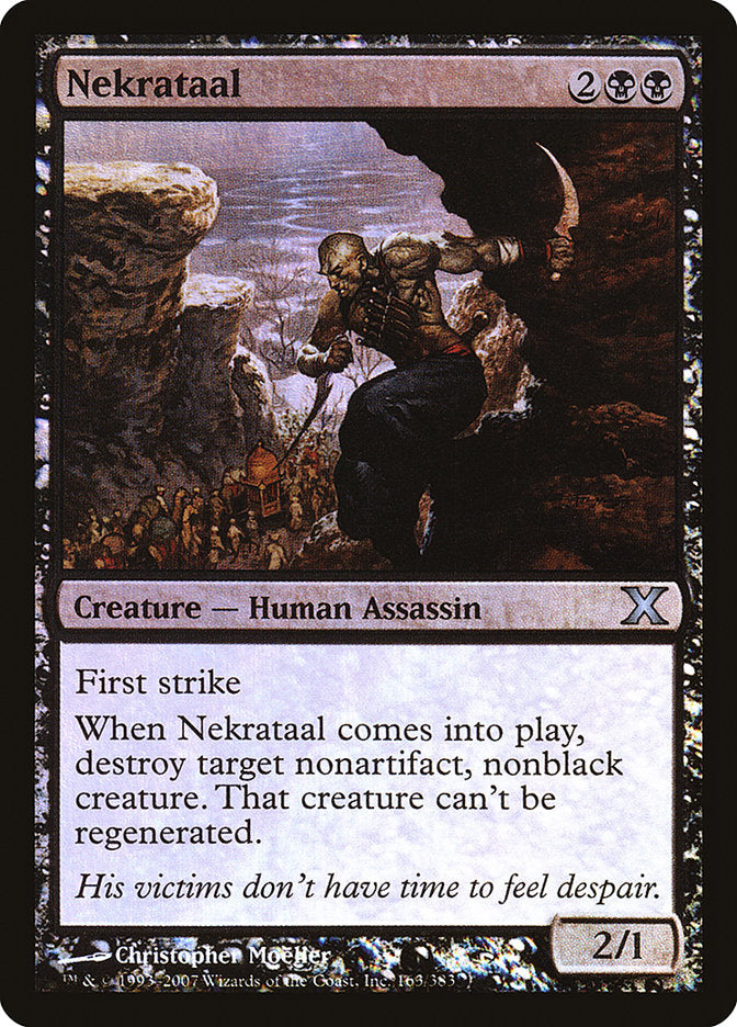 Nekrataal (Premium Foil) [Tenth Edition] | Pegasus Games WI