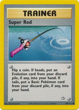 Super Rod (103/111) [Neo Genesis Unlimited] | Pegasus Games WI