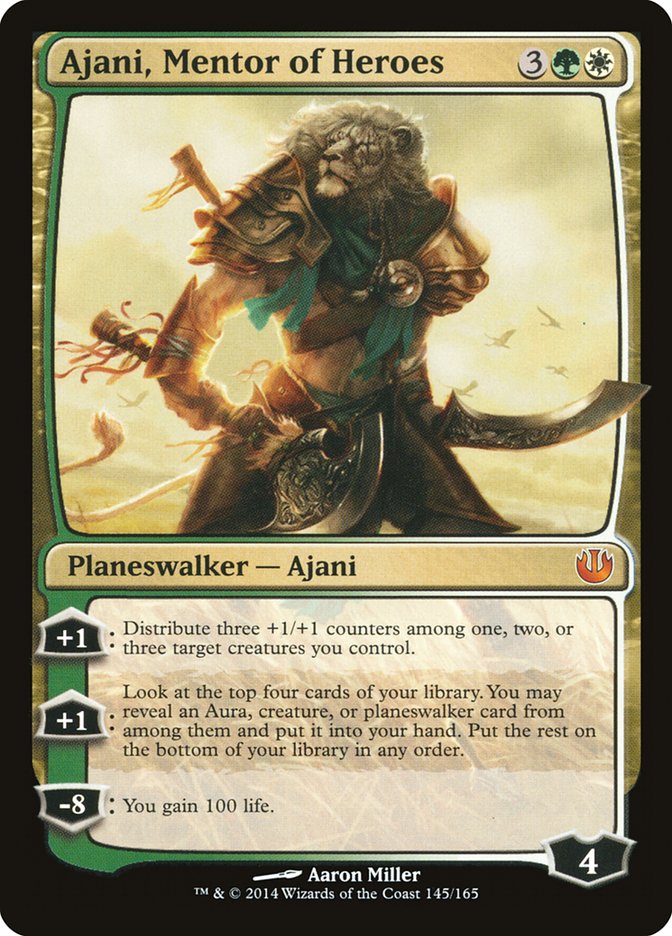 Ajani, Mentor of Heroes [Journey into Nyx] | Pegasus Games WI