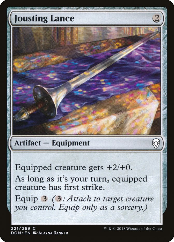 Jousting Lance [Dominaria] | Pegasus Games WI