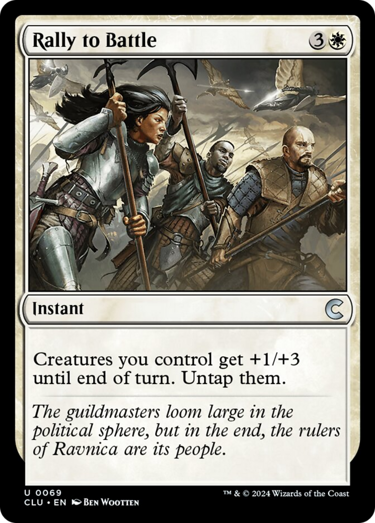 Rally to Battle [Ravnica: Clue Edition] | Pegasus Games WI