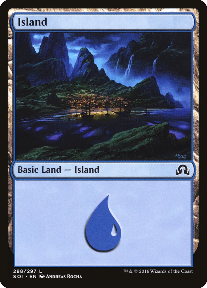 Island (288) [Shadows over Innistrad] | Pegasus Games WI