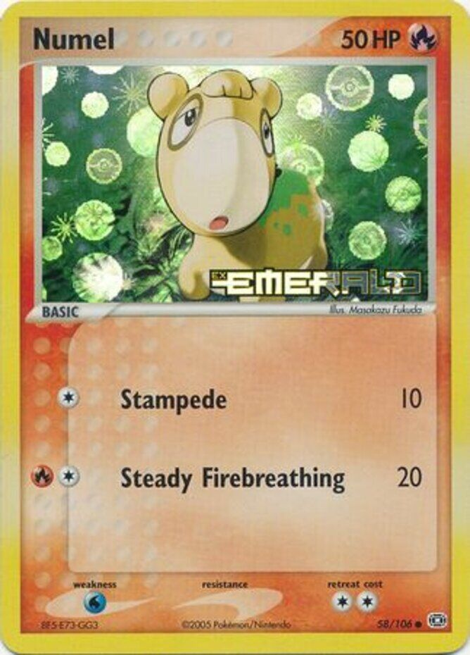 Numel (58/106) (Stamped) [EX: Emerald] | Pegasus Games WI