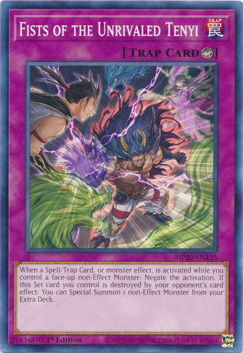 Fists of the Unrivaled Tenyi [MP20-EN135] Common | Pegasus Games WI