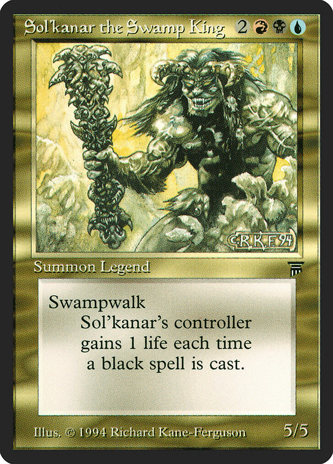 Sol'kanar the Swamp King [Legends] | Pegasus Games WI