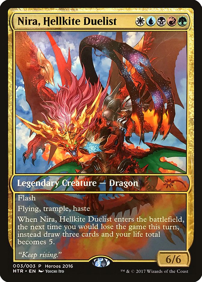 Nira, Hellkite Duelist [Heroes of the Realm] | Pegasus Games WI