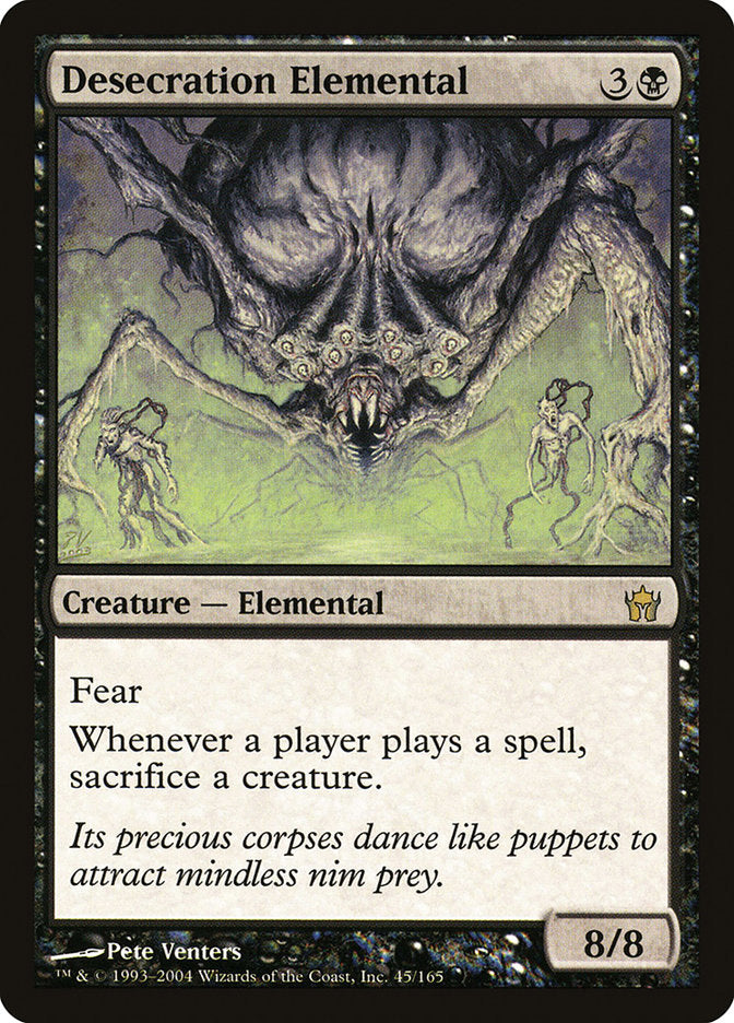 Desecration Elemental [Fifth Dawn] | Pegasus Games WI
